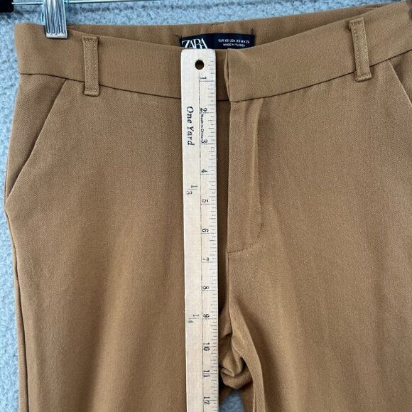 Zara Dress Pants Brown Size Extra Small - Picture 5 of 11